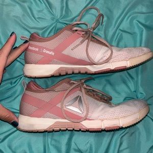 Women’s Reebok Pink Shoes - Size 10